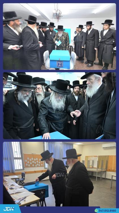 האדמו"רים מוויזניץ, ביאלא און דאראג ביים וועלן היי